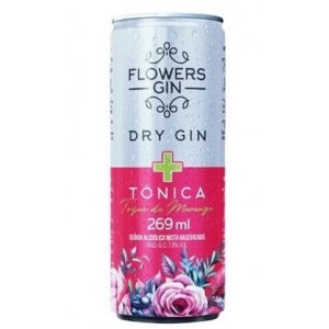 GIN TONICA FLOWERS MORANGO PACK C/ 06X269ML
