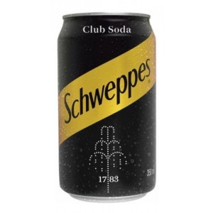 SCHWEPPES CLUB SODA 06X350ML